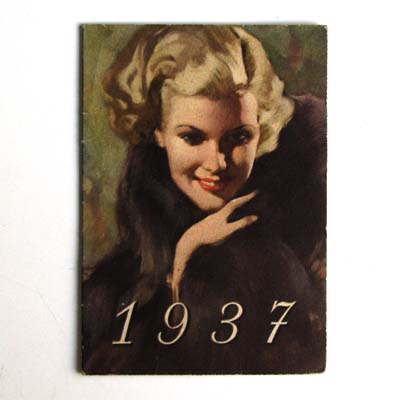 Kaloderma Erzeugnisse, Taschenkalender für 1937