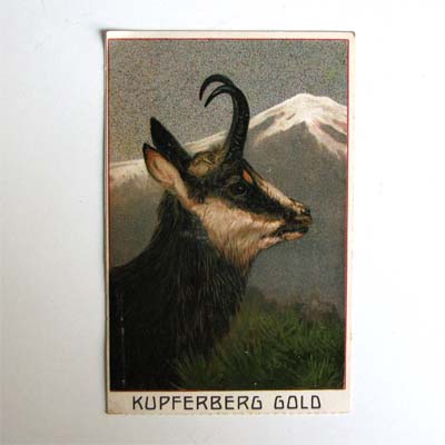 Kupferberg Gold, alte Ansichtskarte / Werbekarte