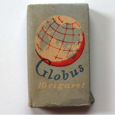 Globus, Zigarettenschachtel, 10 cigaret, ungeöffnet!