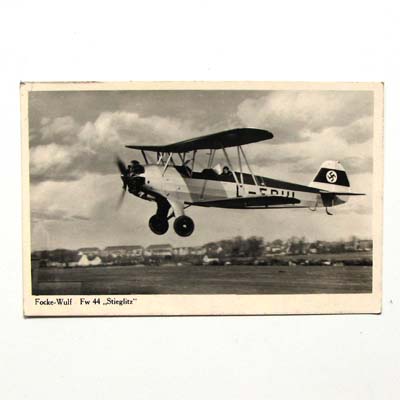 Feldpostkarte, 1943, Focke-Wulf FW 44