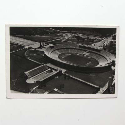 Olympia-Stadion, Berlin, alte AK, Sonderstempel