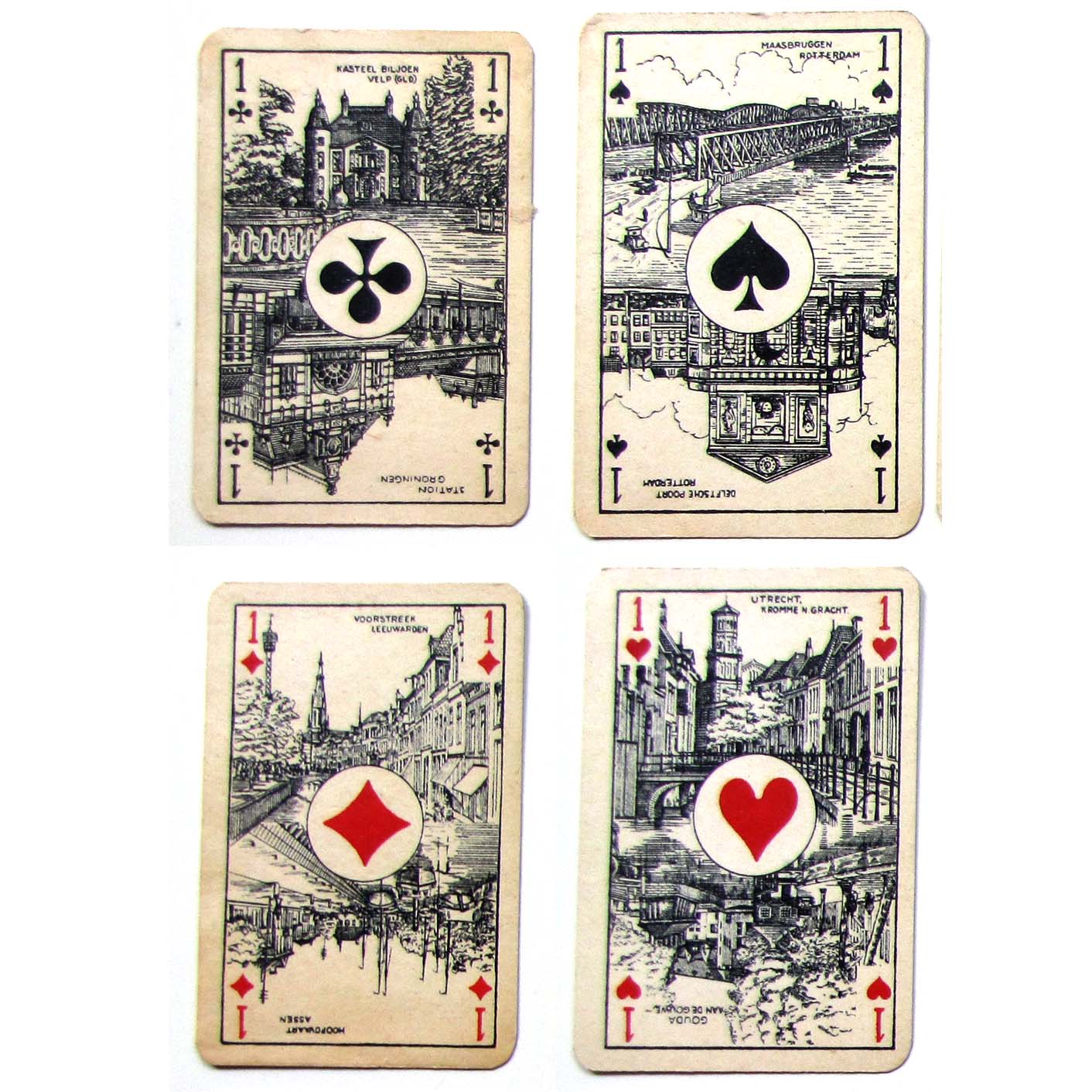 53 Spielkarten, Prima Speelkaarten, Holland-Ansichten