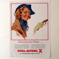 Shell Auto-Öl - 1938 