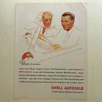 Shell Auto-Öl, Werbegrafik, 1939
