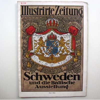 Illustrirte Zeitung, Schweden, Baltische Ausst., 1914