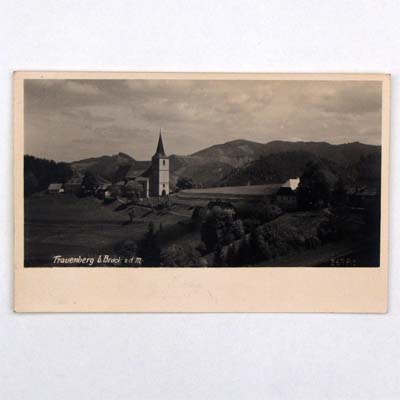Frauenberg bei Bruck an der Mur, alte Ansichtskarte