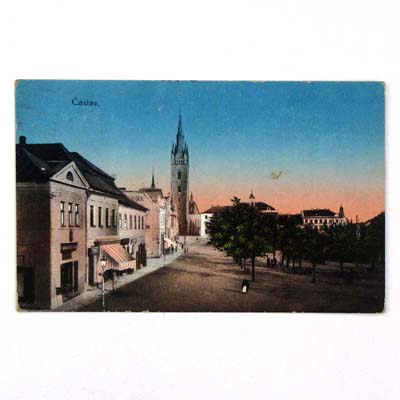 Èáslav / Tschaslau, Tschechien, alte Ansichtskarte