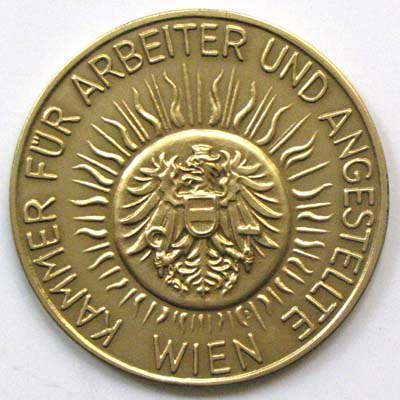 Arbeiterkammer Wien, Verdienstmedaille, 1951