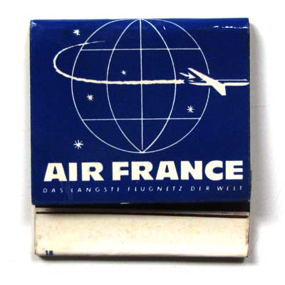 Air France Fluglinie, altes Streichholzheftchen