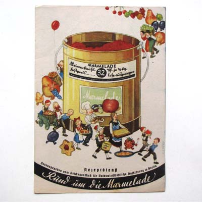 Rund um die Marmelade, Rezeptdienst, 1940er