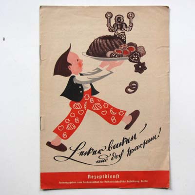 Lecker Backen und doch sparsam, Rezeptdienst, 1940er