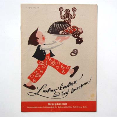 Lecker Backen und doch sparsam, Rezeptdienst, 1940er