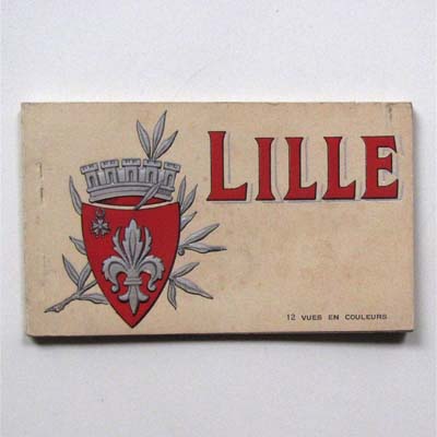 Lille / Frankreich, Ansichtskarten-Booklet, 12 Stück