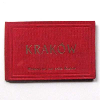 Krakow / Krakau, Ansichtskarten-Booklet, 10 Karten