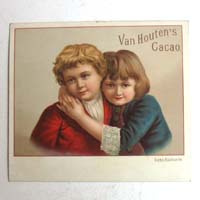 Van Houten's Cacao, Reklamebild/Werbebild