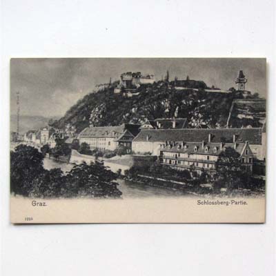 Graz, Schlossberg, Ansichtskarte