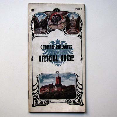 German Railways Official Guide, um 1910