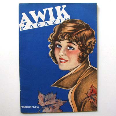 Awik Magazin - KaDeWe, Zeitschrift, Matouschek, 1932