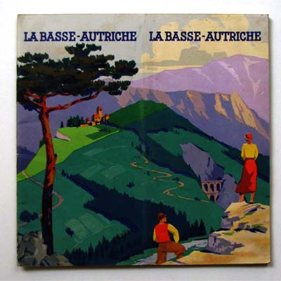 La Basse-Autriche / Niederösterreich, Prospekt, 1935