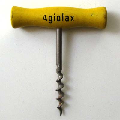 Korkenzieher / corkscrew, Agiolax, Werbegeschenk