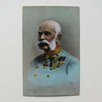 Kaiser Franz Josef, Ansichtskarte