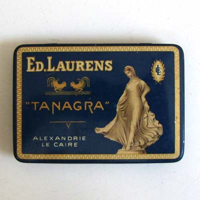 Tanagra, Ed. Laurens, Alexandrie & Caire, Zigartten
