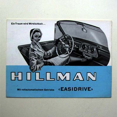 .Hillman, Getriebe Easidrive, Rootes