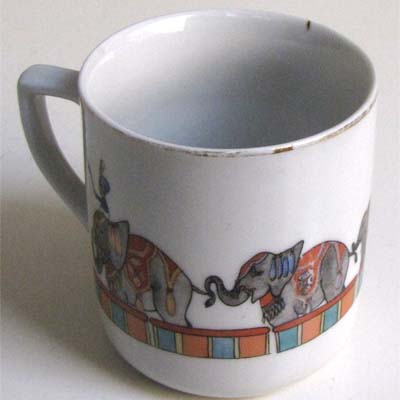 kleine Tasse, Zirkus - Motive, Clowns