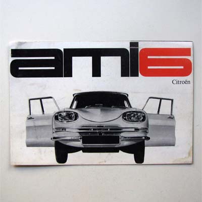 .Citroen Amis, Autoprospekt