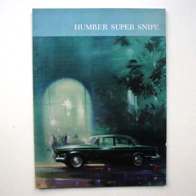 .Humber Super Snipe, Autoprospekt