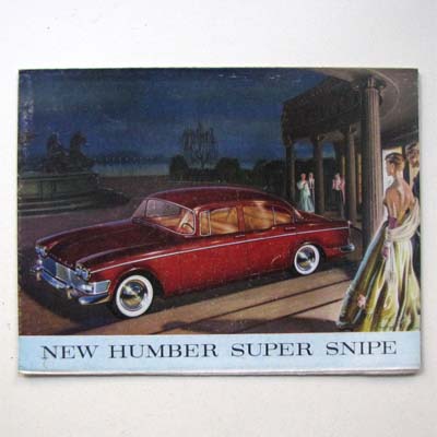 Humber Super Snipe, Autoprospekt