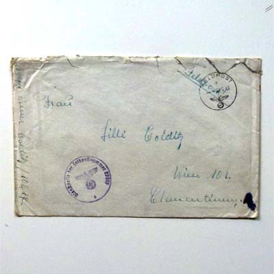 Feldpost - Brief, 1943
