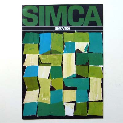 Simca 1100, Chrysler, Autoprospekt, 1970