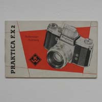 Praktica F.X 2, Bedienungsanleitung