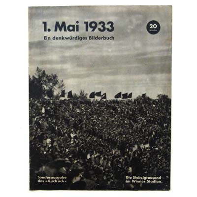 1. Mai 1933, Gedenk-Heft mit Fotos