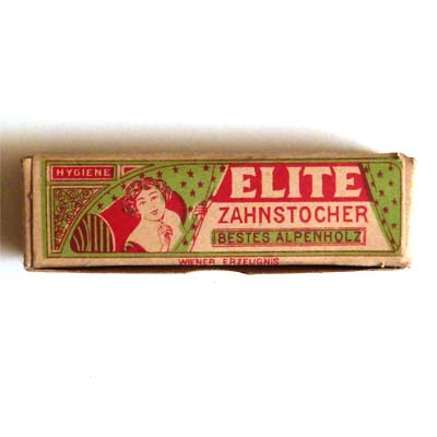 Elite Zahnstocher, kl.Packung, original befüllt