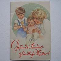 Werbung, Nestle, Booklet für werdende Mütter