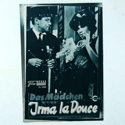 Das Mädchen Irma la Douce, Neues Film-Programm