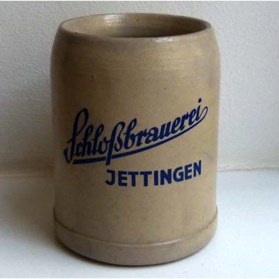 Schlossbrauerei Jettingen, Bierkrug