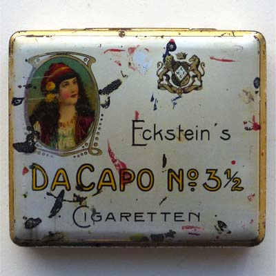 Eckstein's Da Capo No. 3 1/2, Zigarettendose