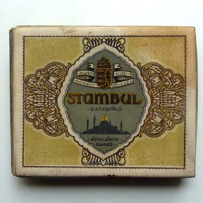 Stambul, Zigarettenschachtel, Ungarn, 1933