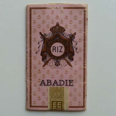 Abadie Riz, Zigarettenpapier, NS-Steuerbandarole