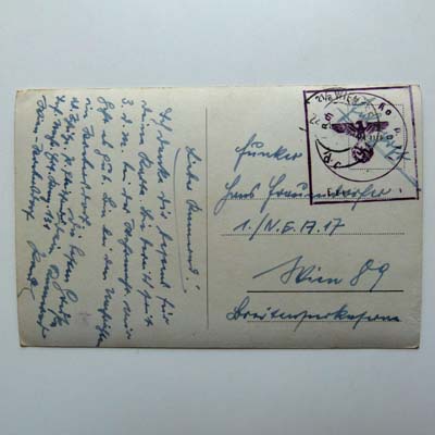 Feldpost - Stempel, um 1940