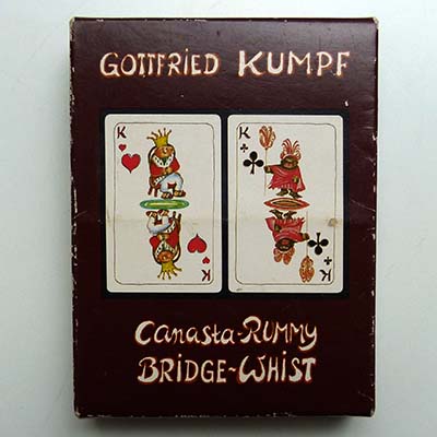 Gottfried Kumpf, Spielkarten, Edition E. Hilger