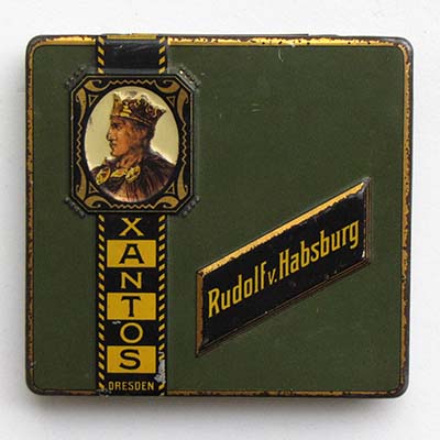 Xantos Dresden, Rudolf v. Habsburg, Zigarettendose