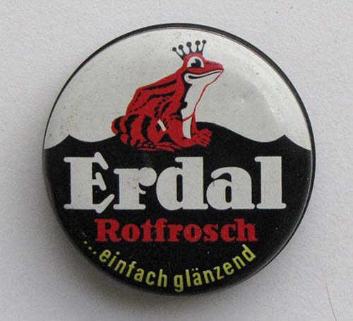 Erdal Rotfrosch, kl. Blechdose