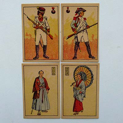 Schwarzer Peter, Spielkarten, Farblithographie, J.H.W.