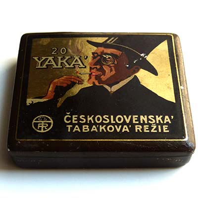 Yaka, Zigarettendose, Ceskoslovenska Tabakova