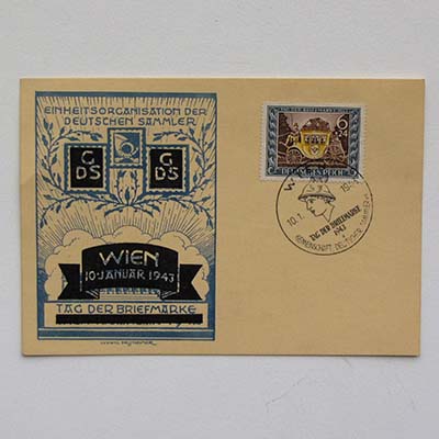 Tag der Briefmarke, Stempel, 1942