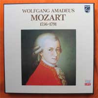 Mozarts Meisterwerke, 8 LPs (!), Schallplatten    